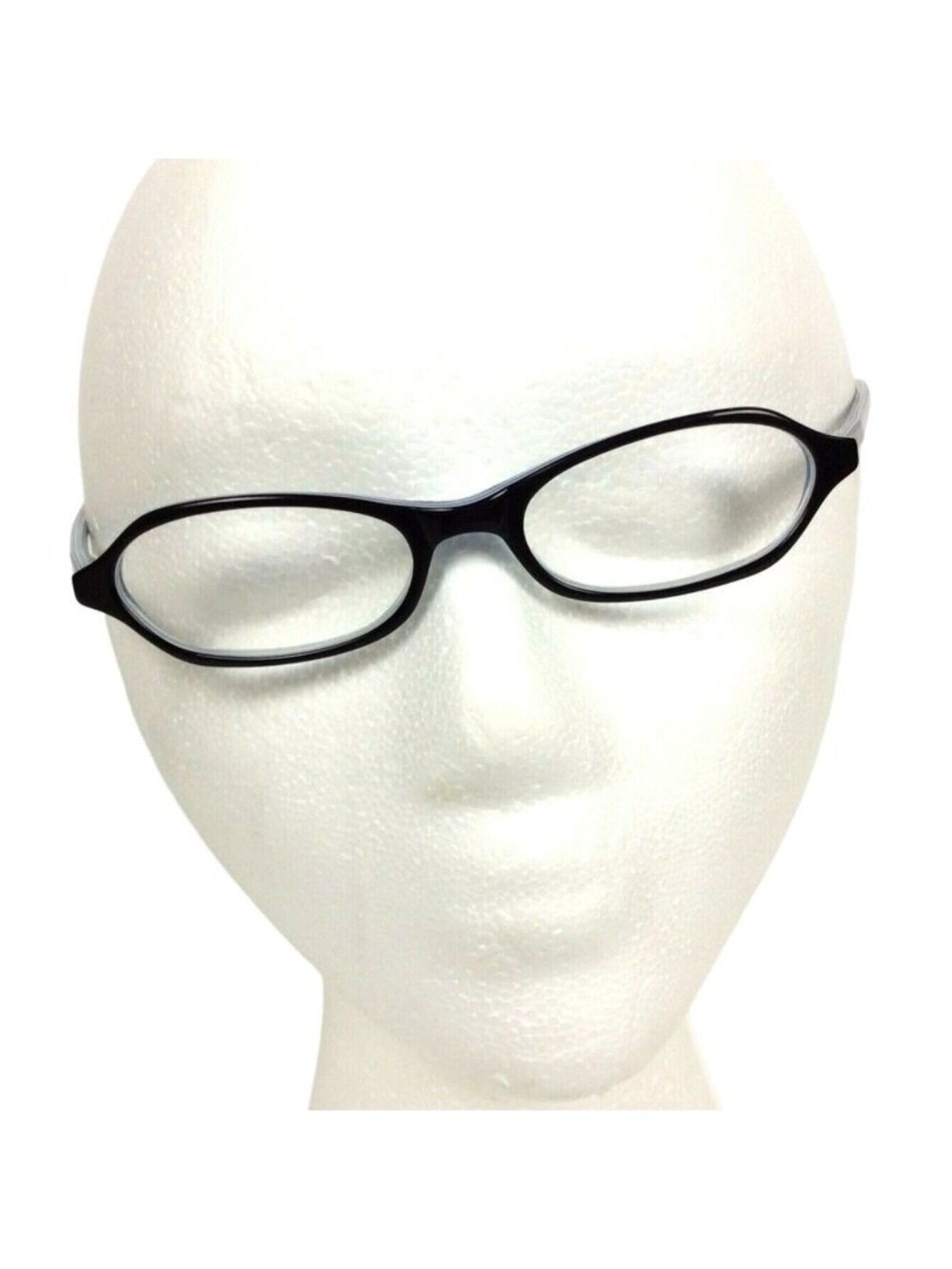 Christie Brinkley Robin Eyeglasses Glasses Frames Blue & Black Oval 49 17 135